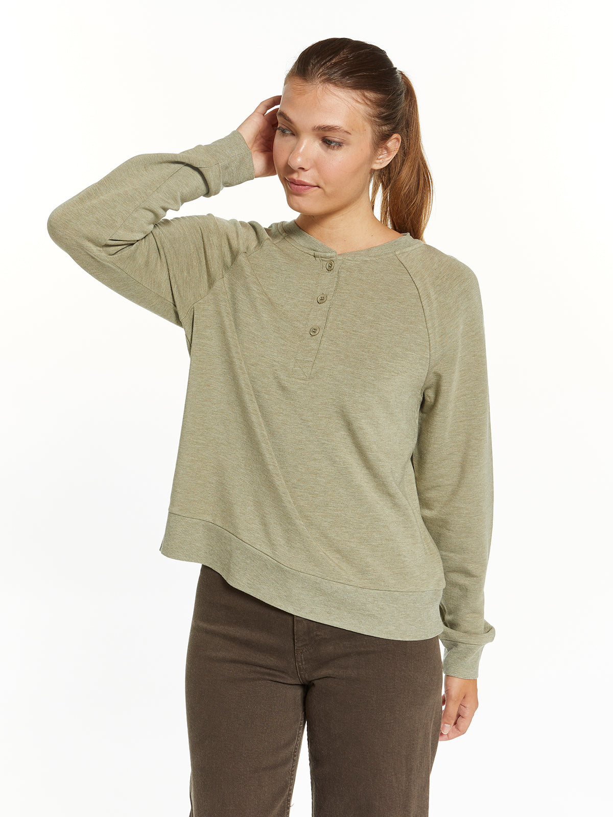 JACEY HENLEY TOP - PRE PACK 6 UNITS
